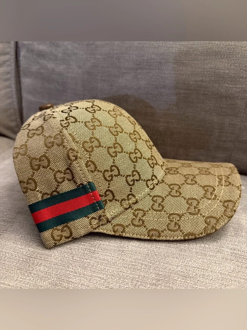 Gucci GG Jacquard Baseball Cap